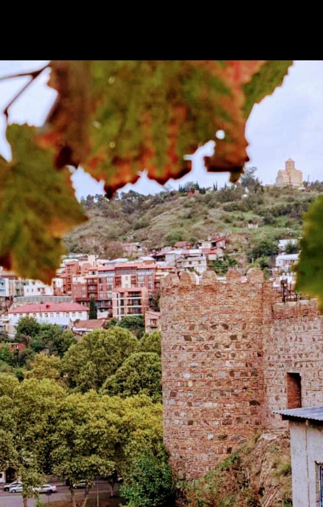Apartment With A Nice Terrace In Old City Center Tbilisi Esterno foto